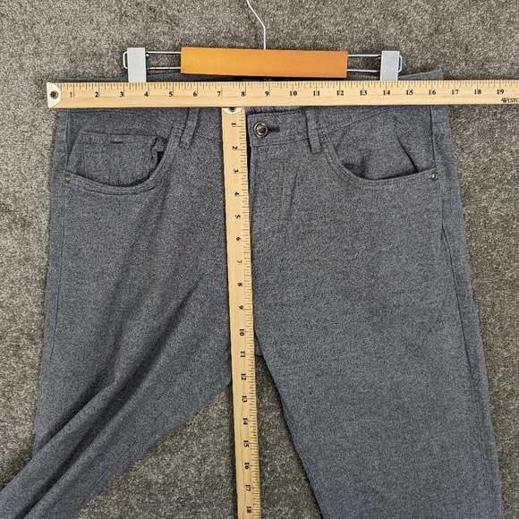 Massimo Dutti Men's Tweed Wool Blend Trousers Size 32 - Picture 6 of 7
